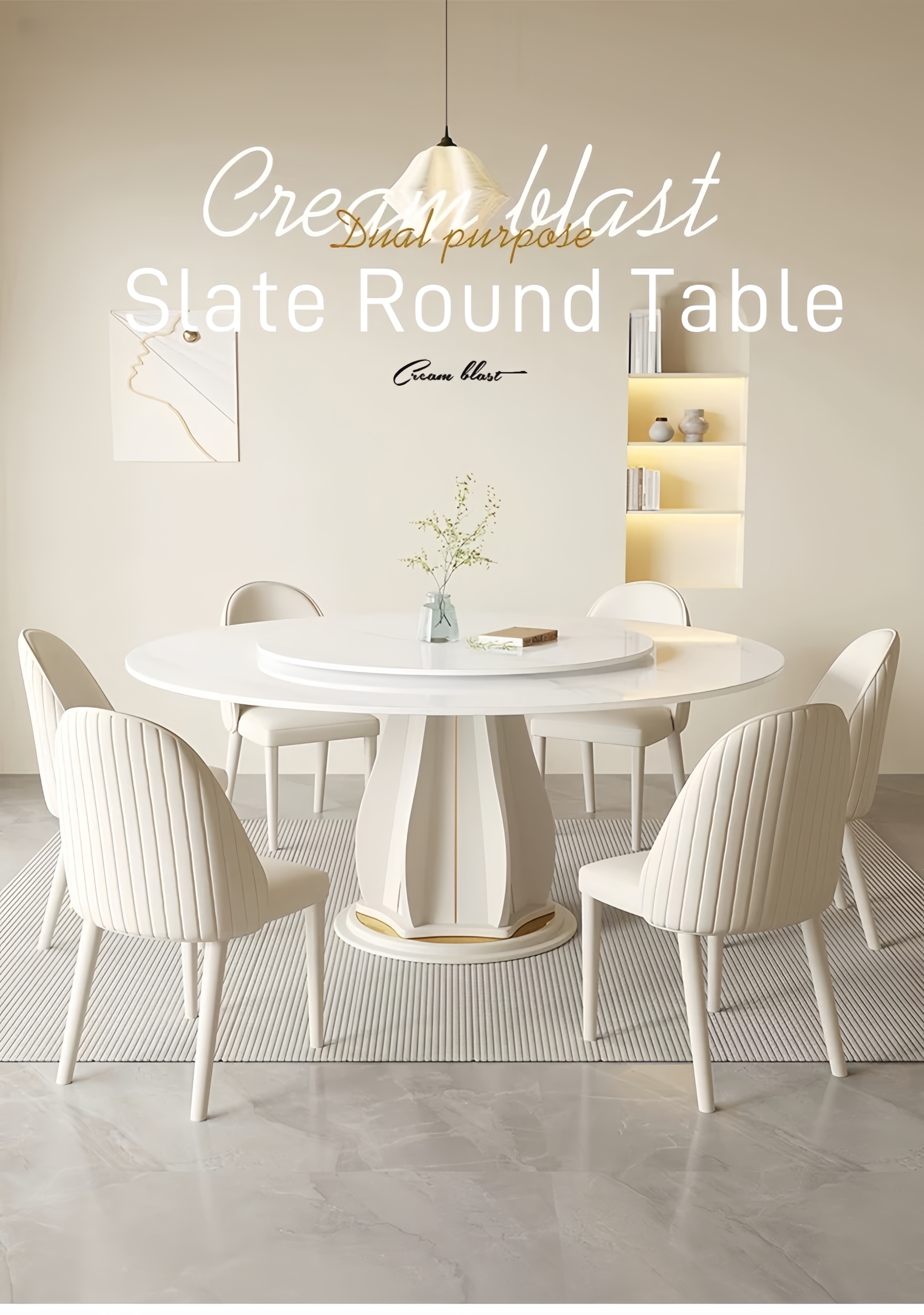 Luxury Dining Table Set