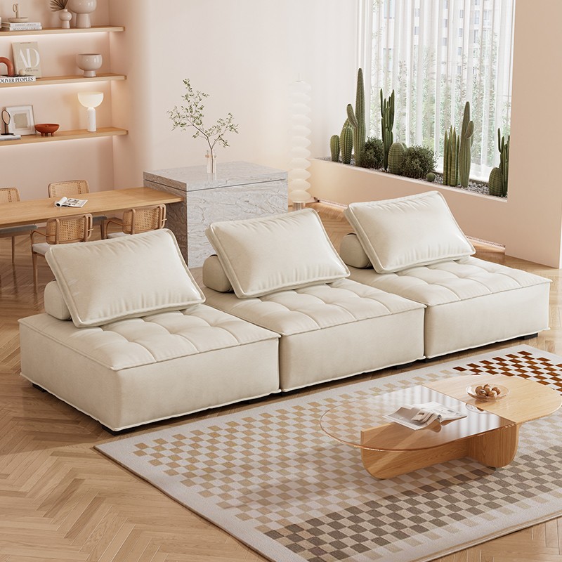 Minimalist Square Modular Sofa Combination Leisure Sofa