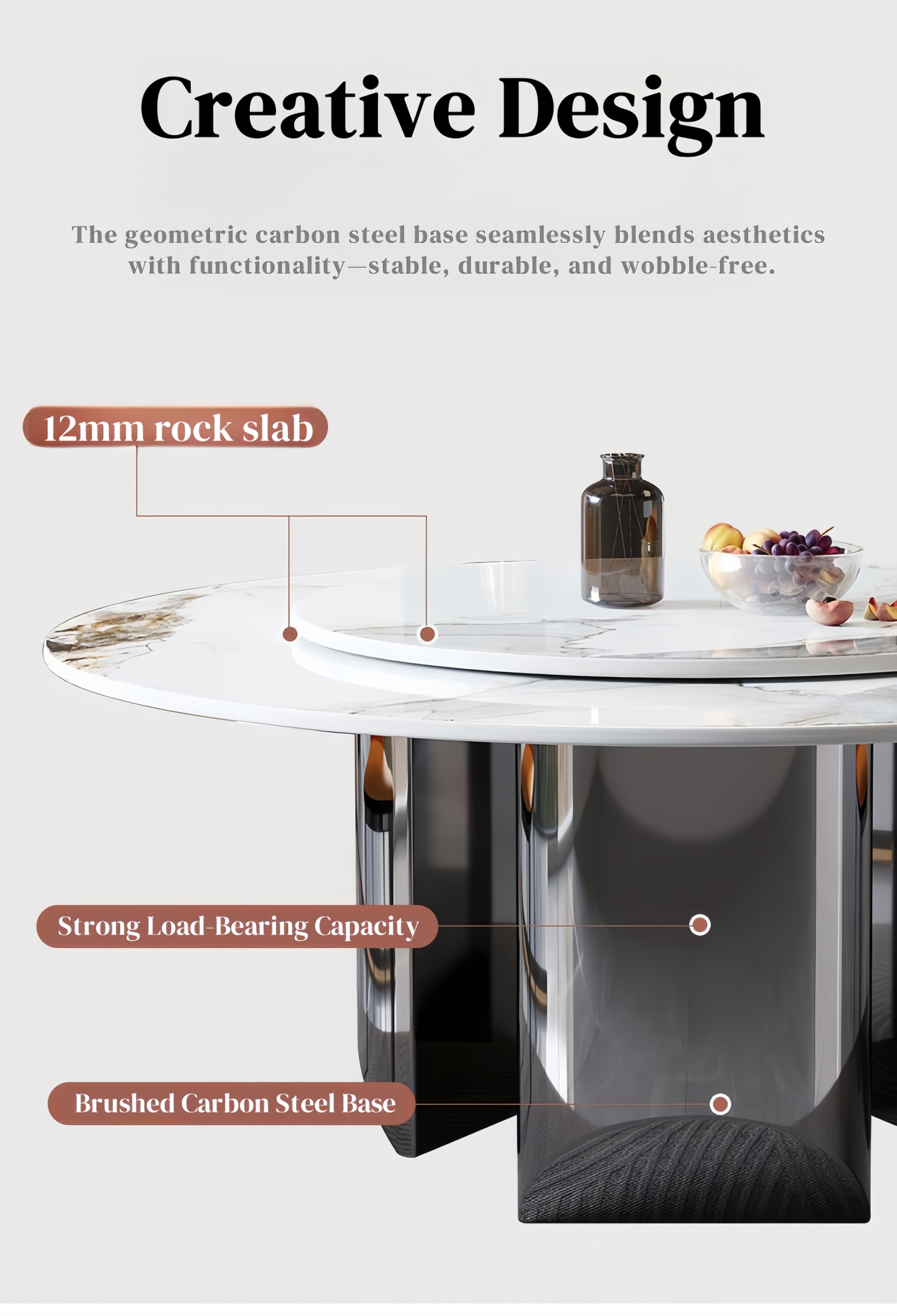 Sintered Stone Dining Table