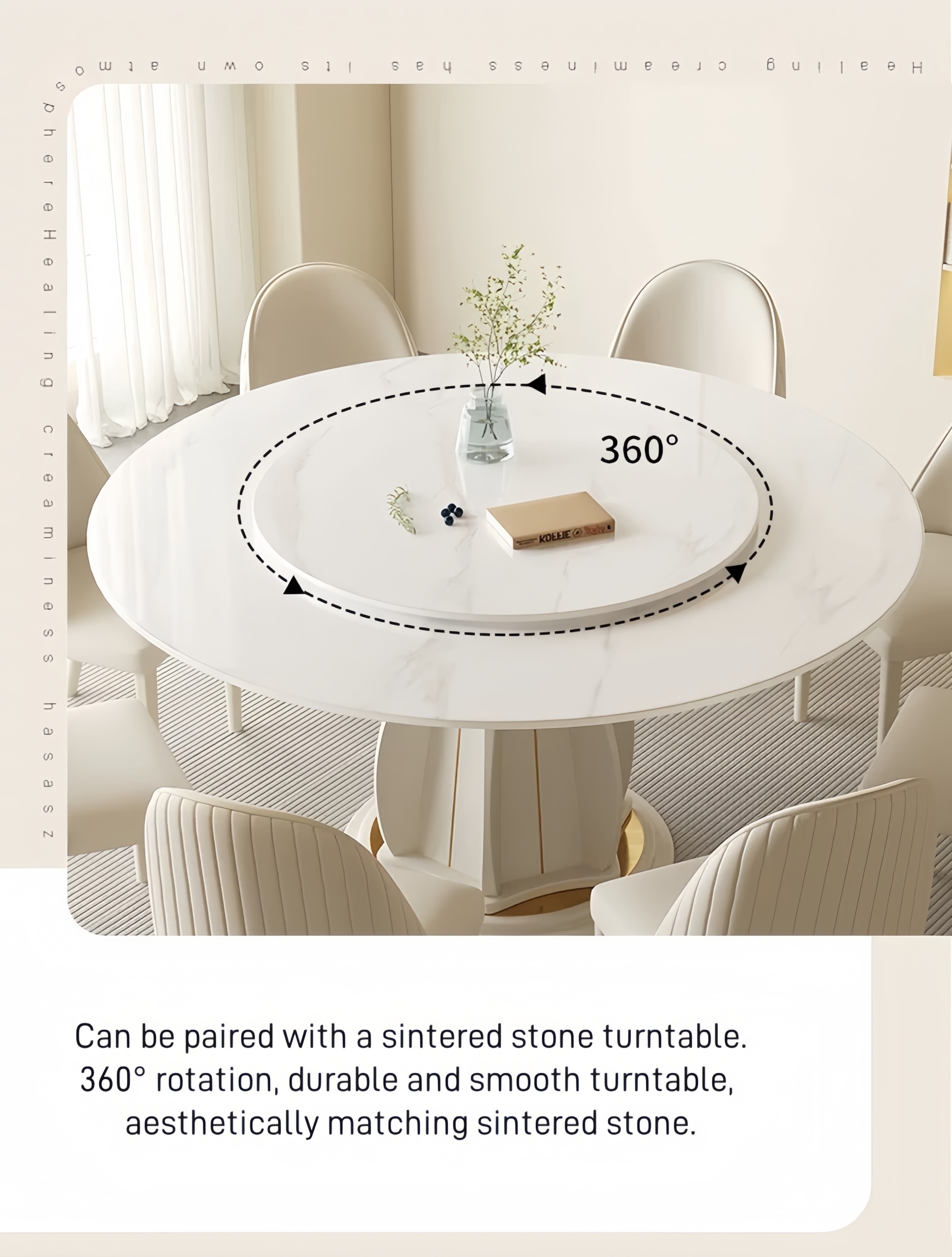 Luxury Dining Table Set