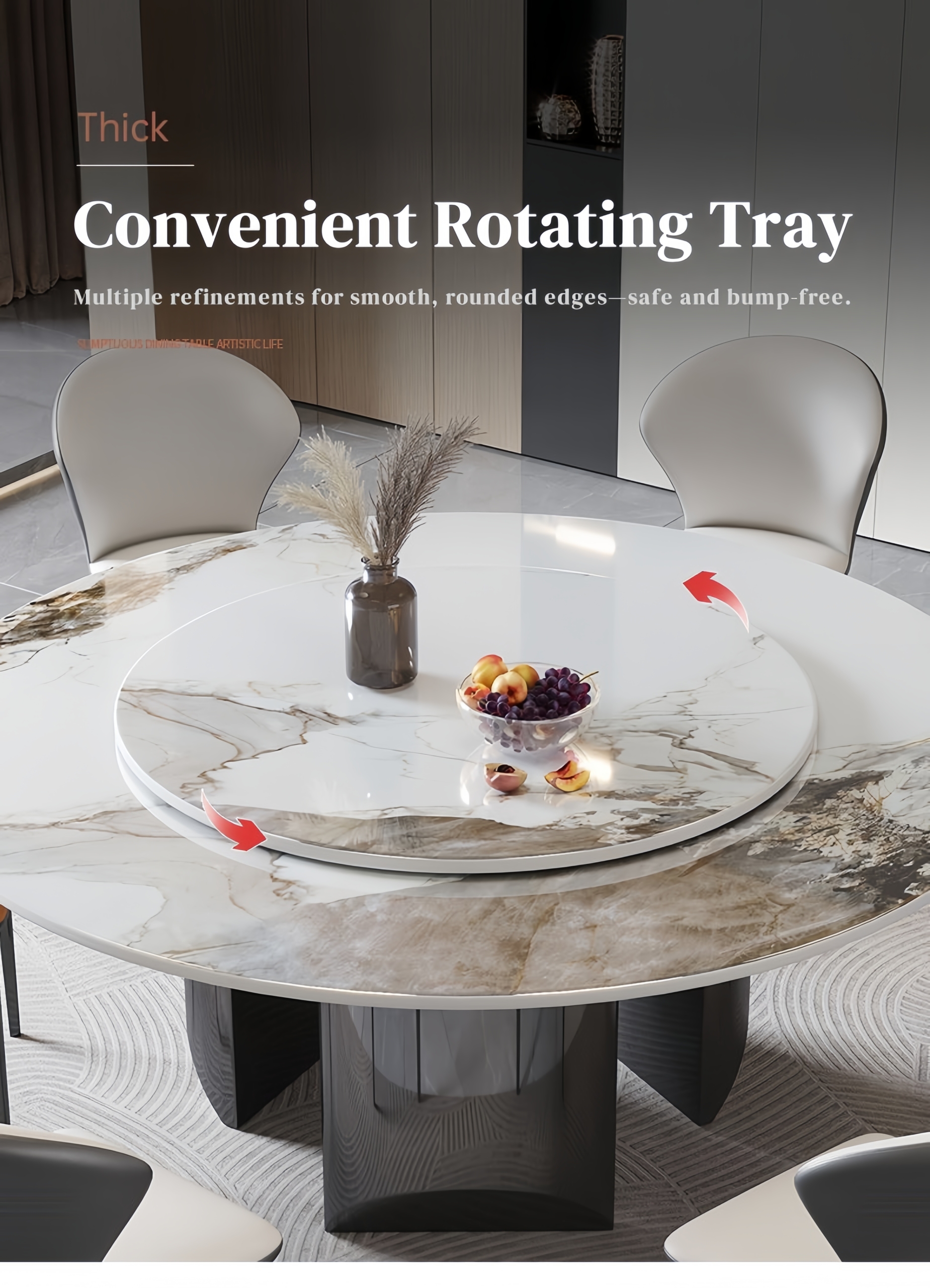 Sintered Stone Dining Table