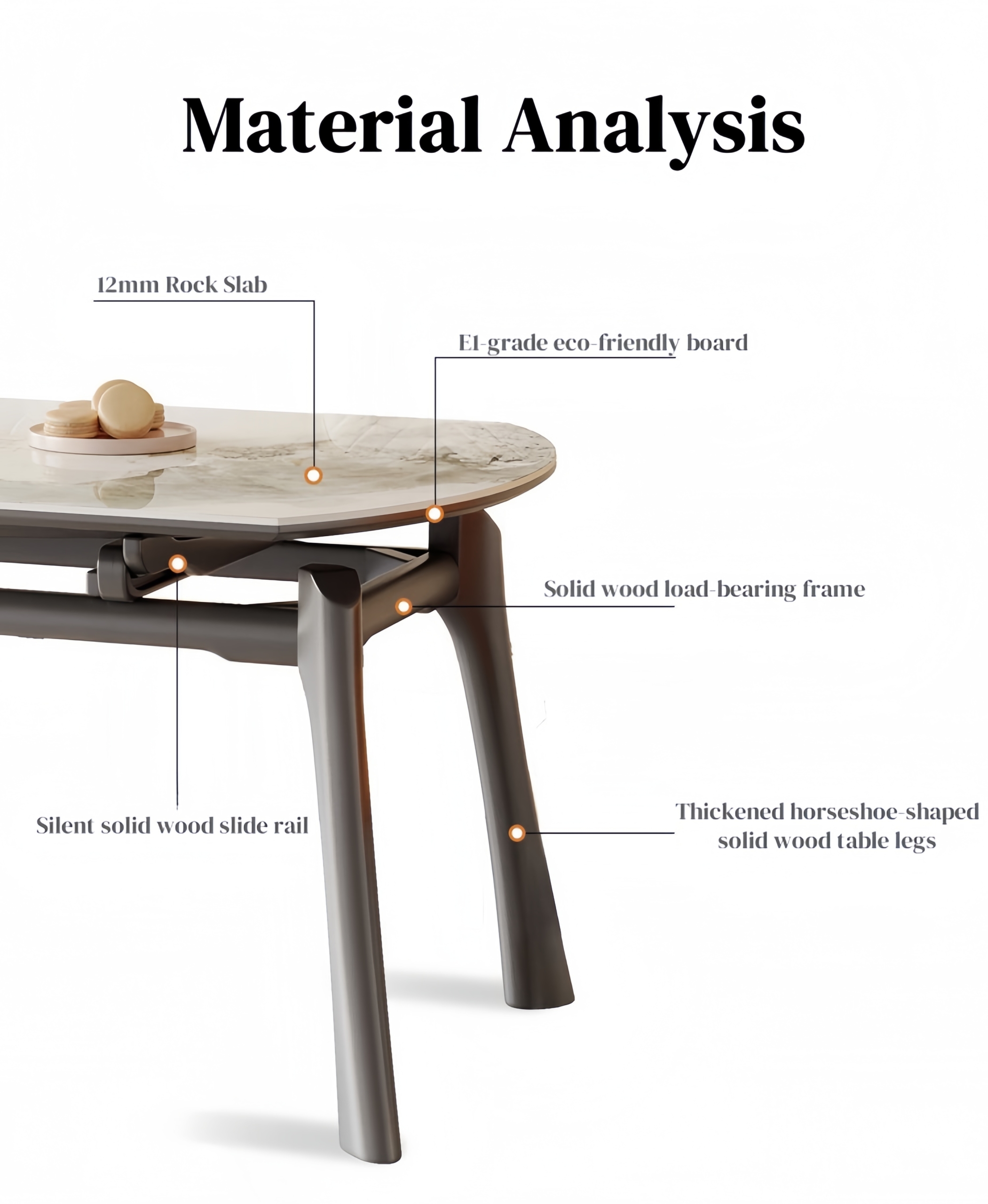 Folding Slate Table